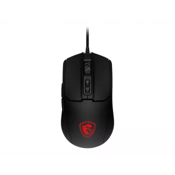 MSI FORGE GM100 pelė žaidimams Ambidextrinė USB Type-A Optinė 6400 DPI