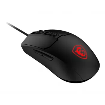 MSI FORGE GM100 pelė žaidimams Ambidextrinė USB Type-A Optinė 6400 DPI