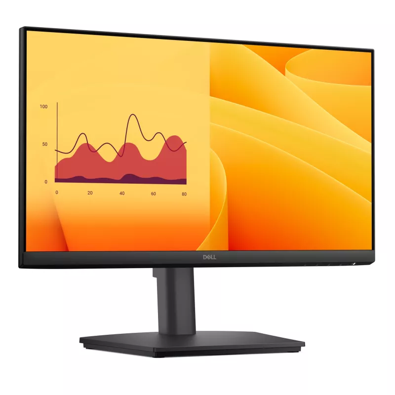 DELL E Series E2225HSM monitorius 54,6 cm (21,5 col.) 1920 x 1080 pikselių Full HD LCD