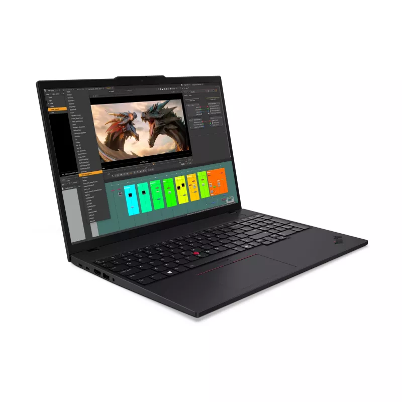 Lenovo ThinkPad P16s Gen 4 (AMD) Copilot+ PC AMD Ryzen™ AI 7 PRO 350 mobili darbo stotis 40,6 cm (16 colių) WUXGA 32 GB DDR5-SDRAM 1 TB SSD Wi-Fi 7 (802.11be) Windows 11 Pro anglų juoda