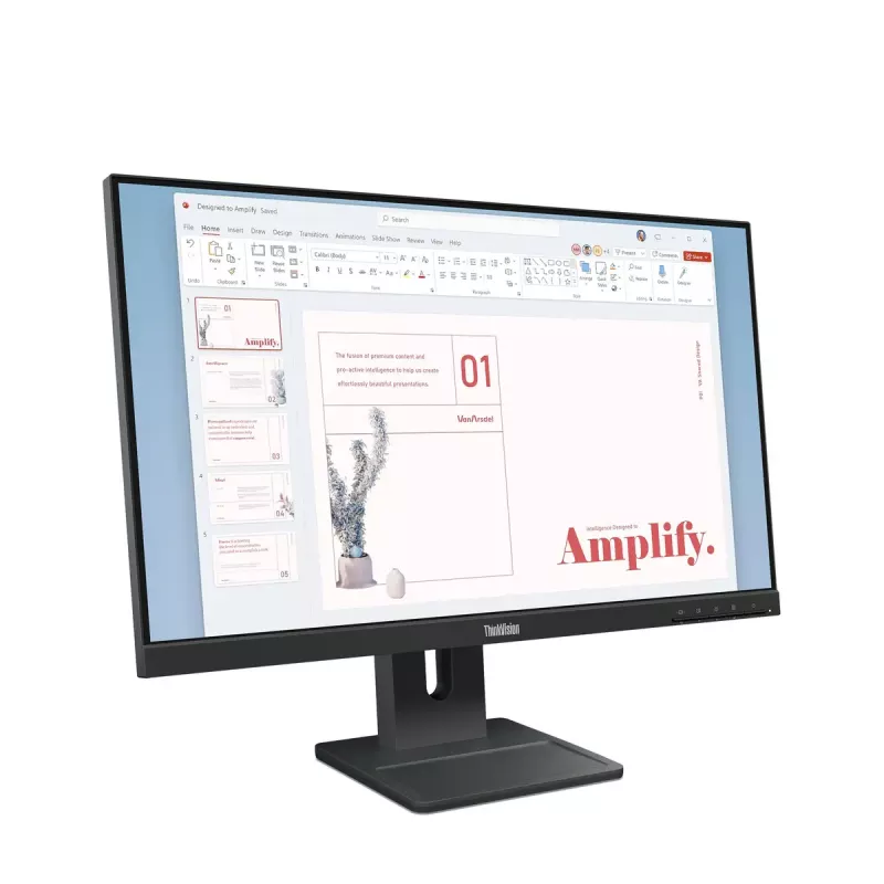 Monitorius Lenovo ThinkVision E24-40 23,8 col. Full HD IPS 1920x1080