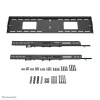 Neomounts WL35-750BL18 sunkusis TV sieninis laikiklis 125 kg 43-98 col. VESA 100x100-800x600