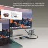 Dokavimo stotelė ColorWay CW-HUB01 5-in-1 USB-C su HDMI ir Ethernet