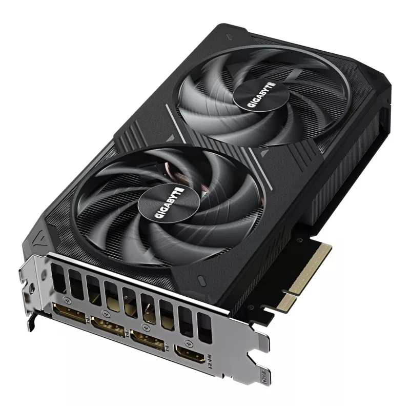 GIGABYTE GeForce RTX 5060 Ti WINDFORCE OC 16G vaizdo plokštė – 16 GB GDDR7, 128 bit, PCI-E 5.0, 2587 MHz, 3x DisplayPort, 1x HDMI, GV-N506TWF2OC-16GD