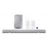 Sharp HT-SBW55121(SL) 5.1.2 Dolby Atmos/DTS:X garso juosta su belaidžiu žemųjų dažnių bloku, 650 W, Bluetooth, sidabrinės spalvos