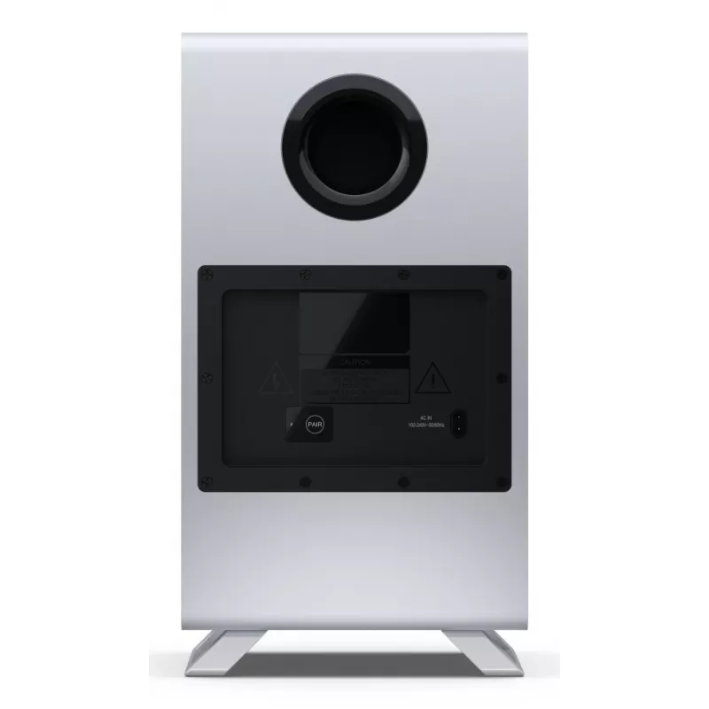 Sharp HT-SBW55121(SL) 5.1.2 Dolby Atmos/DTS:X garso juosta su belaidžiu žemųjų dažnių bloku, 650 W, Bluetooth, sidabrinės spalvos