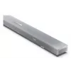 Sharp HT-SBW55121(SL) 5.1.2 Dolby Atmos/DTS:X garso juosta su belaidžiu žemųjų dažnių bloku, 650 W, Bluetooth, sidabrinės spalvos