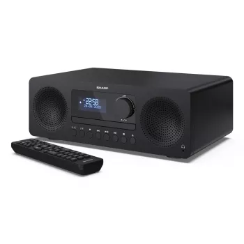 Mikro garso sistema Sharp XL-B720D 30 W, 2 krypčių garsiakalbiai, DAB/DAB+/FM, optinių diskų grotuvas, juoda