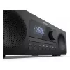 Mikro garso sistema Sharp XL-B720D 30 W, 2 krypčių garsiakalbiai, DAB/DAB+/FM, optinių diskų grotuvas, juoda