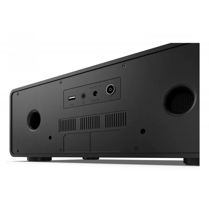 Mikro garso sistema Sharp XL-B720D 30 W, 2 krypčių garsiakalbiai, DAB/DAB+/FM, optinių diskų grotuvas, juoda