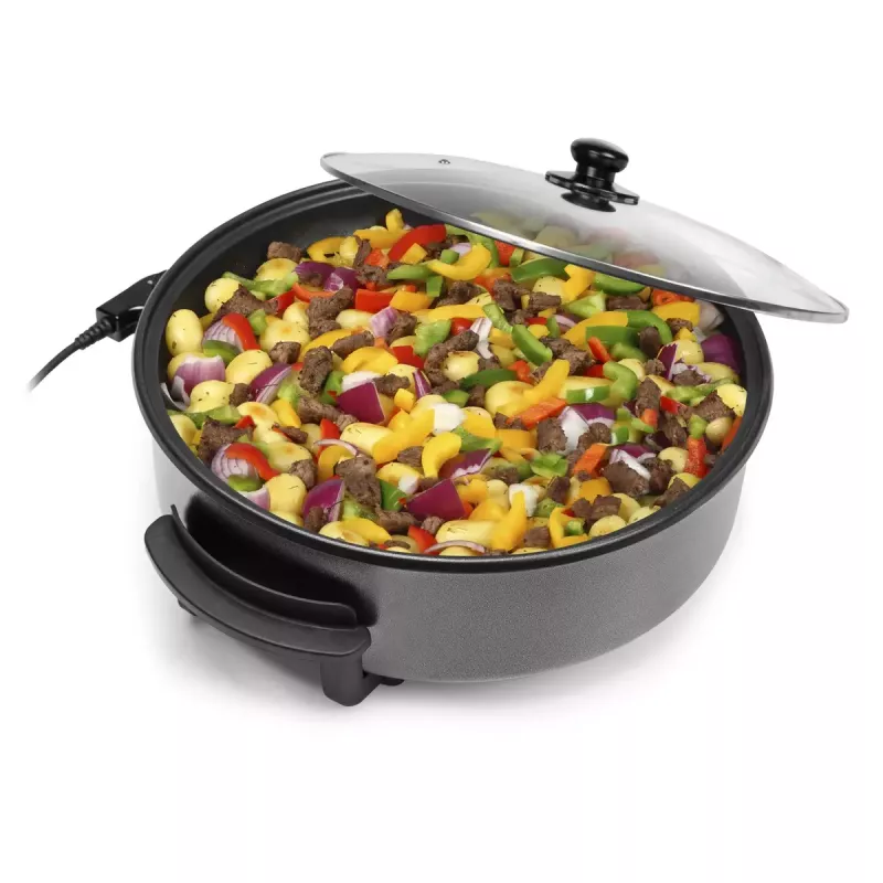 Elektrinė keptuvė Tristar PZ-9145 XXL - 40 cm, 1500 W, juoda