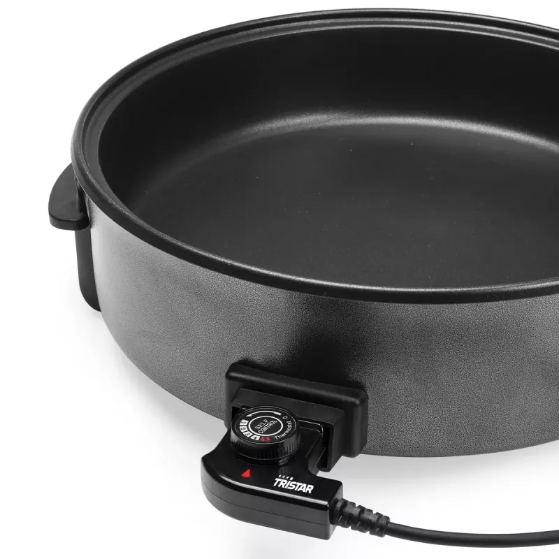 Elektrinė keptuvė Tristar PZ-9145 XXL - 40 cm, 1500 W, juoda