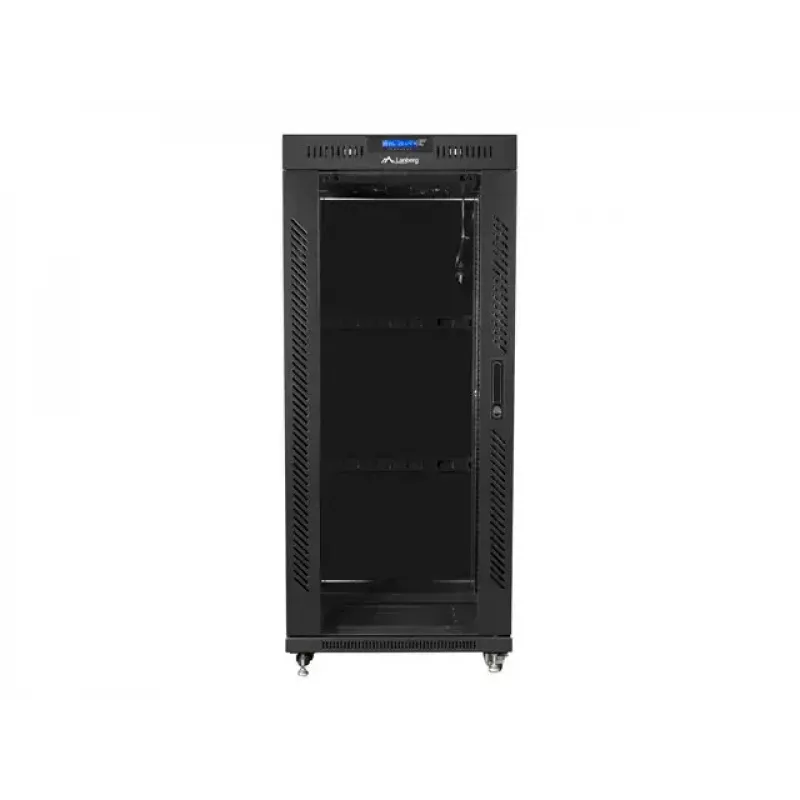Laisvai pastatomas serverinis stovas Lanberg FF01-8027-12BL 27U juodas 1200 kg talpa