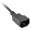 Lanberg PS0-05E-0100-IEC-BK ilgintuvas 5x Type E, 1 m, juodas