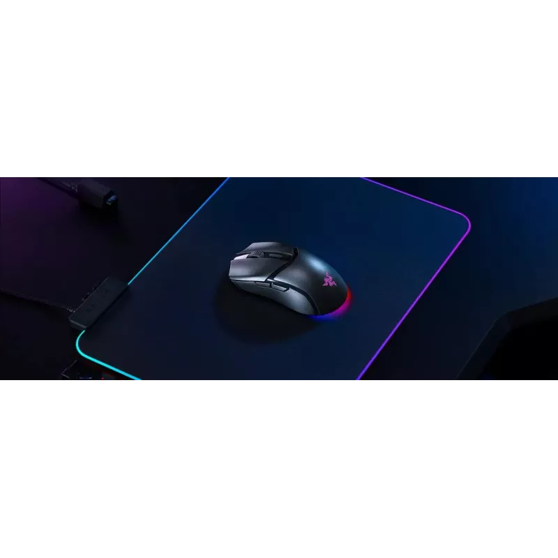 Žaidimų pelė Razer Cobra HyperSpeed – optinė, 26 000 DPI, Bluetooth + RF belaidis + USB Type-A, dešiniarankiams, 62 g