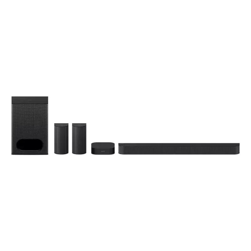5.1 kanalo garsiakalbių sistema Sony HT-S60 Juoda, 1000 W, Dolby Atmos & DTS:X palaikymas, Bluetooth