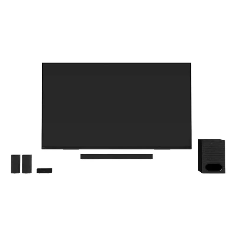 5.1 kanalo garsiakalbių sistema Sony HT-S60 Juoda, 1000 W, Dolby Atmos & DTS:X palaikymas, Bluetooth