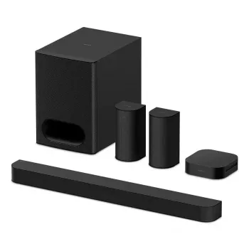 5.1 kanalo garsiakalbių sistema Sony HT-S60 Juoda, 1000 W, Dolby Atmos & DTS:X palaikymas, Bluetooth