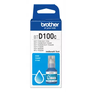 Originalus rašalo buteliukas Brother BTD100C ciangeras 48,8 ml, 91 g