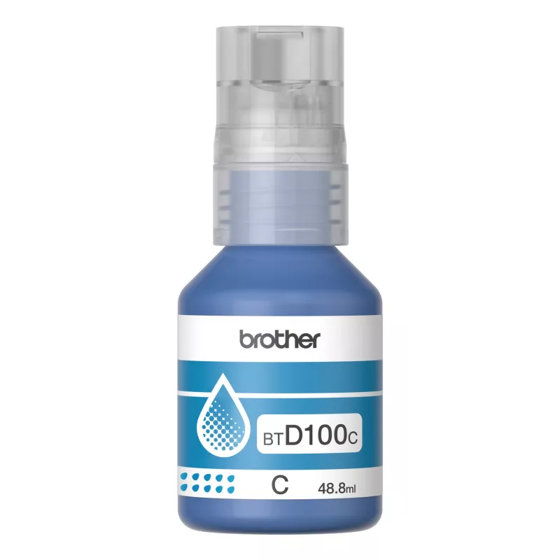 Originalus rašalo buteliukas Brother BTD100C ciangeras 48,8 ml, 91 g