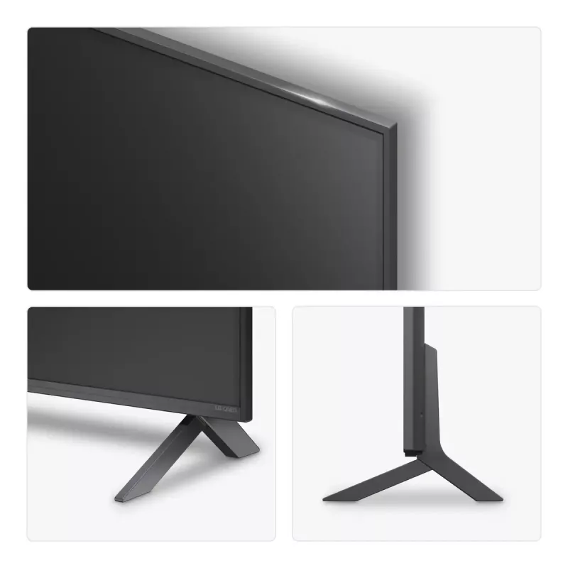 LG QNED 43QNED80A3A televizorius 109,2 cm (43 col.) 4K Ultra HD Smart TV Wi-Fi juodas