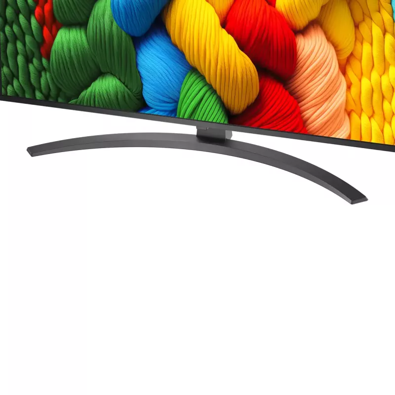 LG NanoCell AI 43NANO81A3A televizorius 109,2 cm (43 col.) 4K Ultra HD Smart TV Wi-Fi juodas