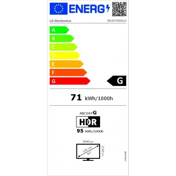LG UHD AI 50UA73003LA 127 cm (50 colių) 4K Ultra HD išmanusis televizorius Wi-Fi juodas