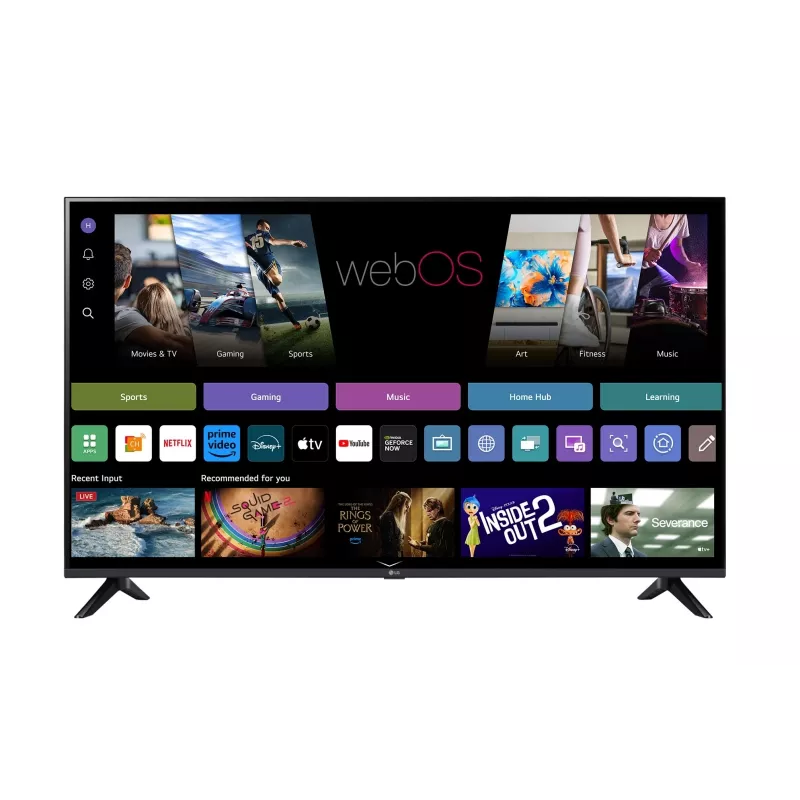 LG UHD AI 43UA73003LA televizorius 109,2 cm (43 col.) 4K Ultra HD Smart TV Wi-Fi juodas
