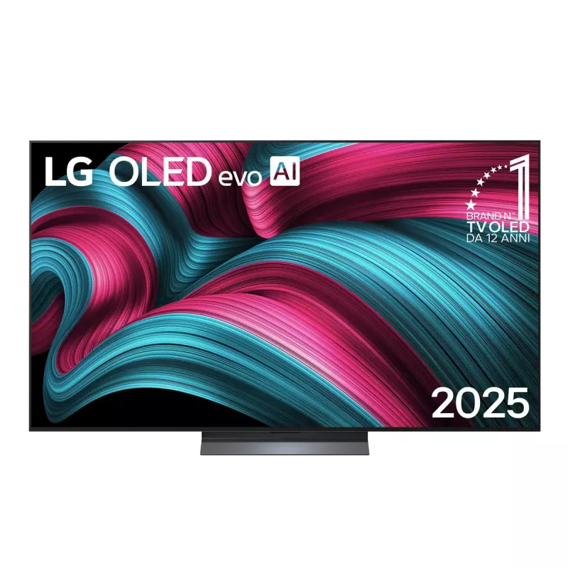 LG OLED evo AI OLED65C51LA televizorius 165,1 cm (65 col.) 4K Ultra HD Smart TV Wi-Fi Juodas