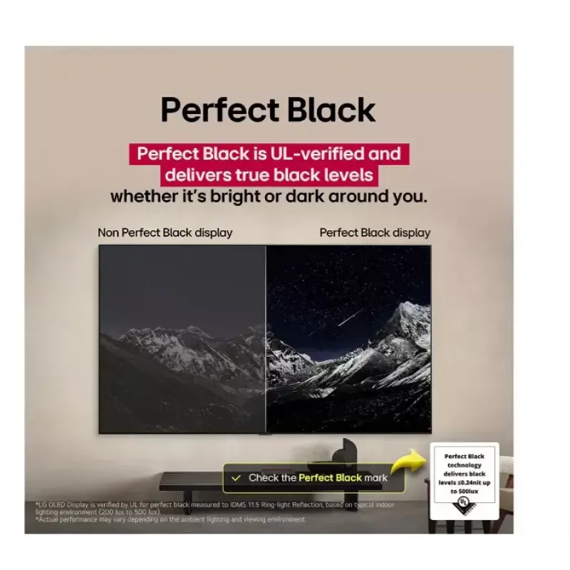 LG OLED evo AI OLED55C51LA televizorius 139,7 cm (55 col.) 4K Ultra HD Smart TV Wi-Fi juodas