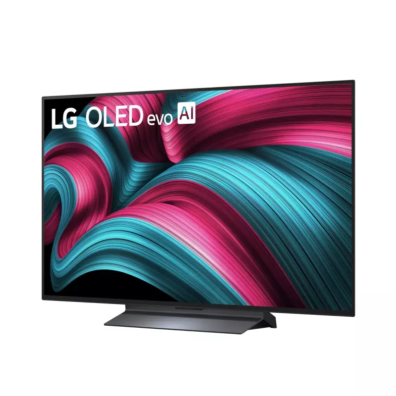 LG OLED evo AI OLED48C51LA televizorius 121.9 cm (48 colių) 4K Ultra HD Smart TV Wi-Fi juodas