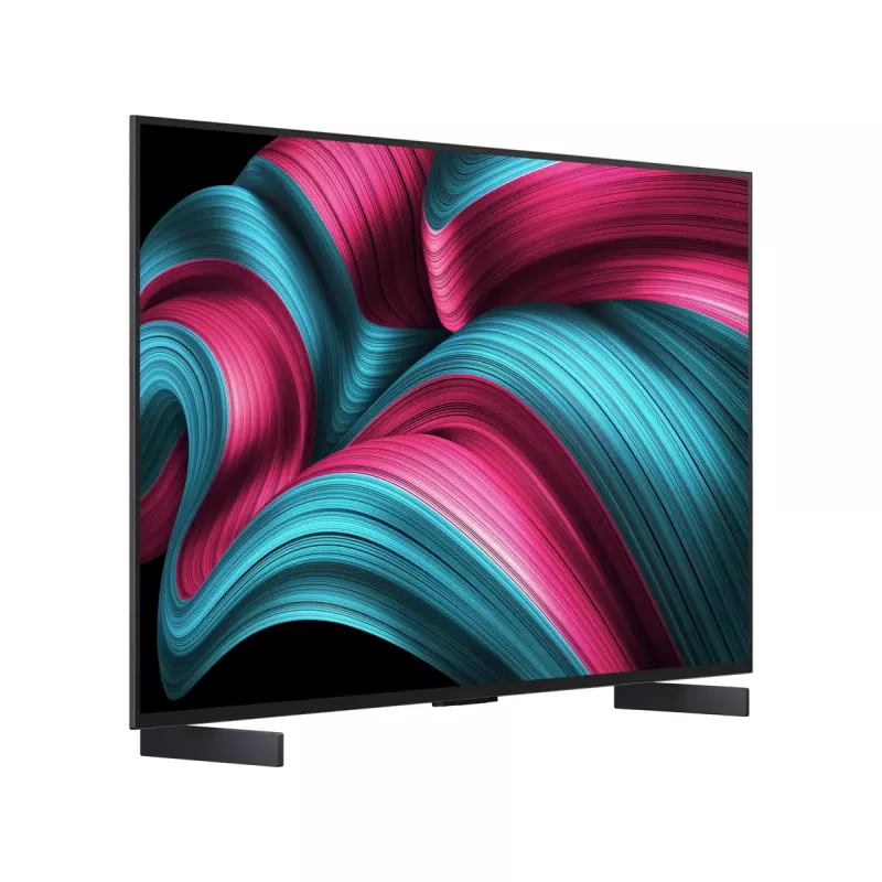 LG OLED evo AI OLED42C51LA televizorius 106,7 cm (42 colių) 4K Ultra HD Smart TV Wi-Fi juodas