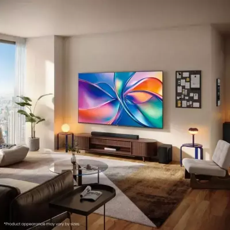Hisense 65E7Q 165,1 cm (65 colių) 4K Ultra HD išmanusis televizorius QLED Wi-Fi juodas