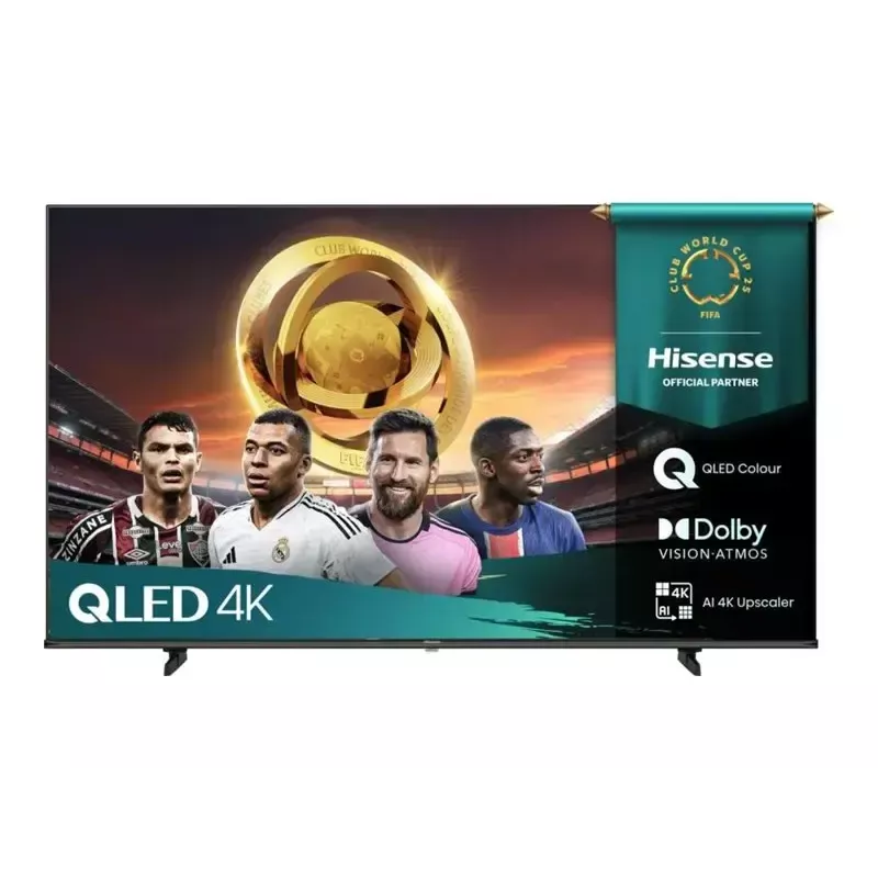 Hisense 65E7Q 165,1 cm (65 colių) 4K Ultra HD išmanusis televizorius QLED Wi-Fi juodas
