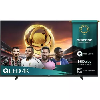 Hisense 65E7Q 165,1 cm (65 colių) 4K Ultra HD išmanusis televizorius QLED Wi-Fi juodas