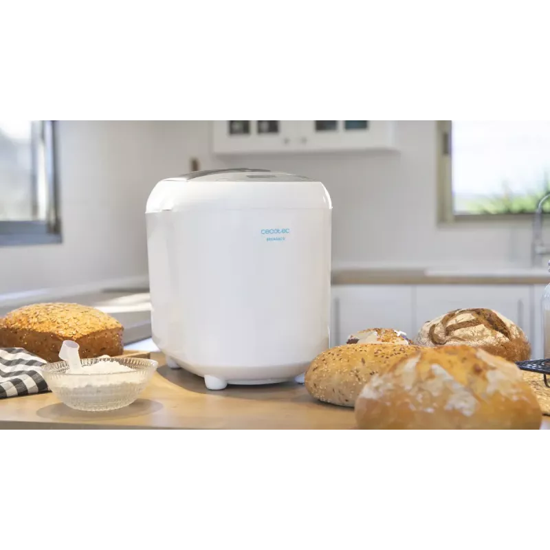 Kepimo mašina CECOTEC Bread&Co 1000 Delicious — 550 W, max 1 kg, balta