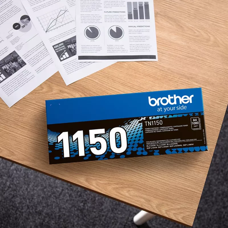 Originalus Brother TN-1150 juodas kasetė (1000 puslapių)