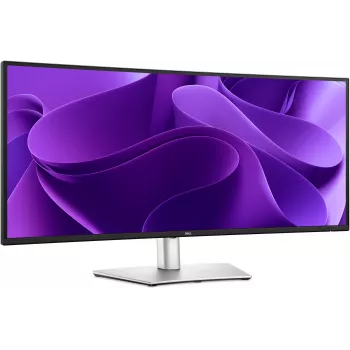 DELL Pro Plus P3425WE monitor kompiuterinis 86,6 cm (34,1 colio) 3440 x 1440 pikselių Wide Quad HD LCD juodas, pilkas