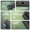Axagon HMC-U4 USB4 dokas, 3x USB-A, 2x USB-C, HDMI ir DP 8K/30Hz, RJ-45, SD/mSD, garsas, PD 100W