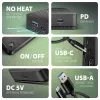 Axagon HMC-U4 USB4 dokas, 3x USB-A, 2x USB-C, HDMI ir DP 8K/30Hz, RJ-45, SD/mSD, garsas, PD 100W