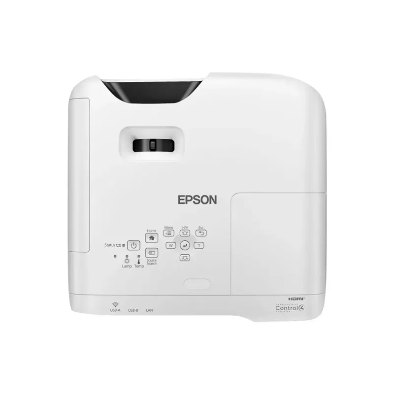 Trumpo fokusavimo projektorius Epson EB-W56S 3700 ANSI liumenų 3LCD WXGA (1280x800) Baltas