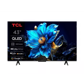 TCL T69C 43T69C televizorius 109,2 cm (43 coliai) 4K Ultra HD Smart TV Wi-Fi juodas 350 cd/m²