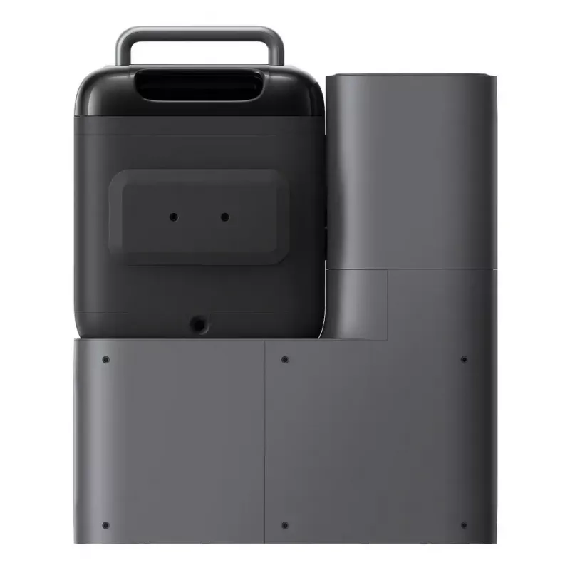Robotinis dulkių siurblys ir šluostė Eufy Omni E28 — 3 L dulkėms, 2,5 L vandeniui, 5200 mAh baterija, juoda