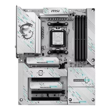 Motininė plokštė MSI B850 GAMING PLUS WIFI PZ — AMD B850, lizdas AM5, ATX, DDR5, 4x DIMM, 3x M.2, Wi‑Fi, Bluetooth