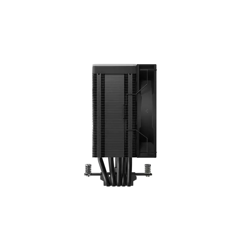 CPU oro aušintuvas DeepCool AG500 BK ARGB V2 — bokštinis aušintuvas Intel ir AMD lizdams, plokštelinis radiatorius, ARGB apšvietimas