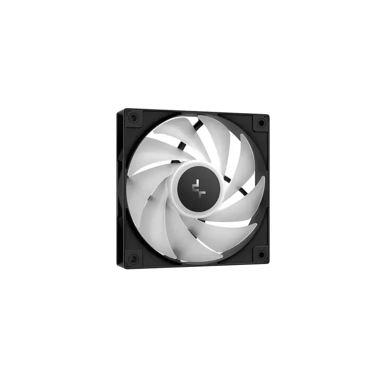 CPU oro aušintuvas DeepCool AG500 BK ARGB V2 — bokštinis aušintuvas Intel ir AMD lizdams, plokštelinis radiatorius, ARGB apšvietimas