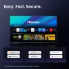 Hisense 85A6Q televizorius, 2,16 m (85 colio), 4K Ultra HD, Smart TV, Wi-Fi, juodas, 400 cd/m²