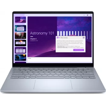 Nešiojamas kompiuteris „Dell 2-in-1“ 14 colių FHD+ Ultra 7, 16 GB RAM, 1 TB, „Intel Arc“, „Windows 11 Pro“, ledo mėlynos spalvos