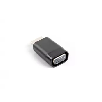 VGA į HDMI lyties keitiklis LANBERG AD-0016-BK, VGA (kištukas) į HDMI (lizdas), juodas