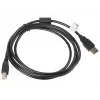 USB 2.0 kabelis LANBERG CA-USBA-11CC-0018-BK 1,8 m, USB A į USB B, juodas, 480 Mbps